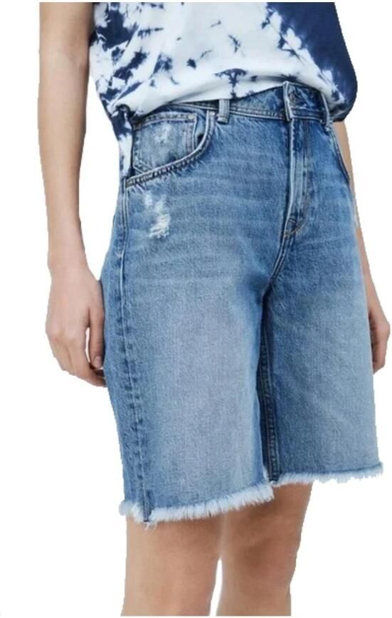 Pepe Jeans Korte spijkerbroek Blauw Dames - Foto 2