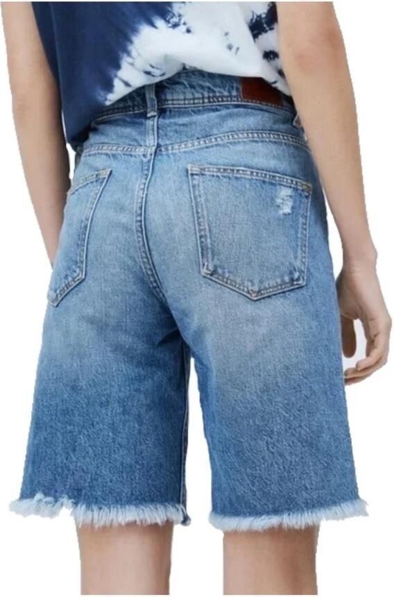 Pepe Jeans Korte spijkerbroek Blauw Dames