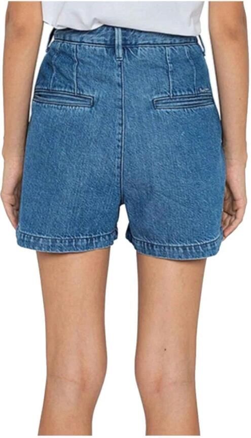 Pepe Jeans Korte spijkerbroek Blauw Dames - Foto 2