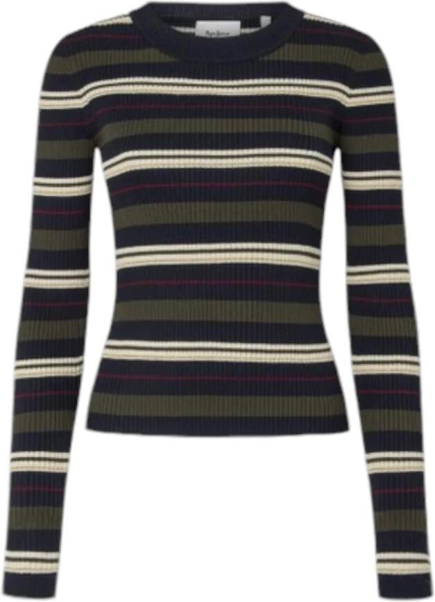 Pepe Jeans Leaf Green Cardigan Sweaters Multicolor Dames