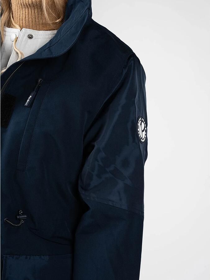 Pepe Jeans Regenjack Frida met extra gewatteerde uitneembare jas binnenin - Foto 3