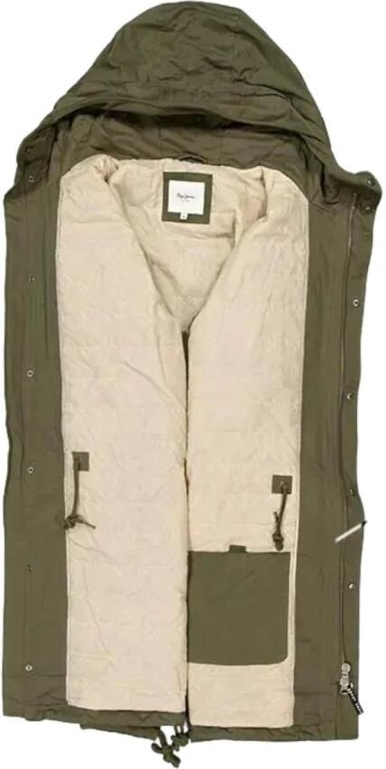 Pepe Jeans Modern Functionele Parka Thander Green Heren - Foto 2