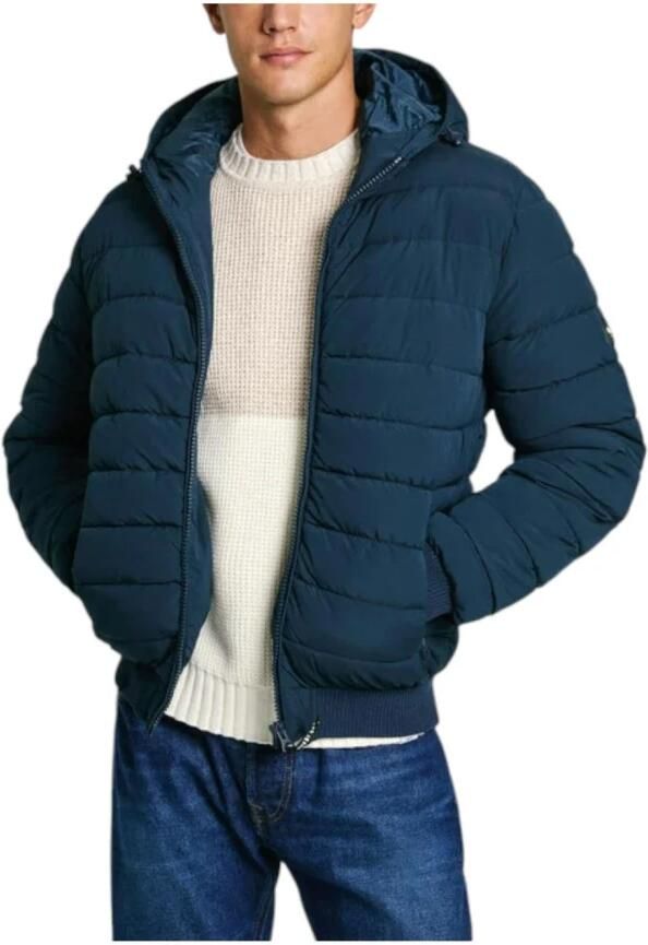 Pepe Jeans Moderne Geïsoleerde Jas voor Mannen Blue Heren - Foto 3