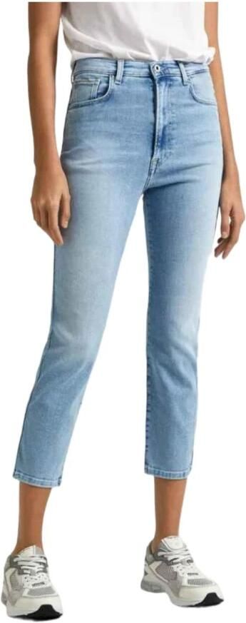 Pepe Jeans Moderne Slim Fit High Waist Jeans Blue Dames - Foto 3