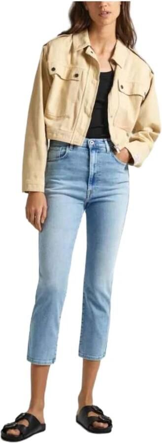 Pepe Jeans Moderne Slim Fit High Waist Jeans Blue Dames - Foto 2