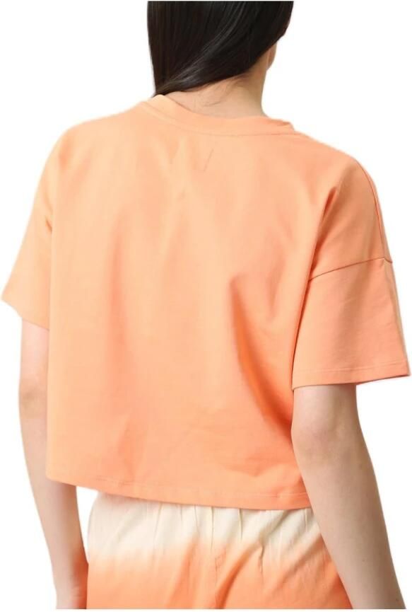 Pepe Jeans Oranje Ofra T-shirt met Front Print Orange Dames - Foto 2