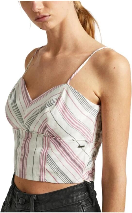 Pepe Jeans Priscila Top veelzijdig en stijlvol Multicolor Dames