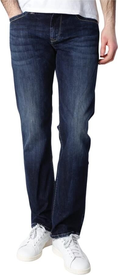 Pepe Jeans Relaxed Straight Fit Donkerblauwe Jeans Blue Heren - Foto 4