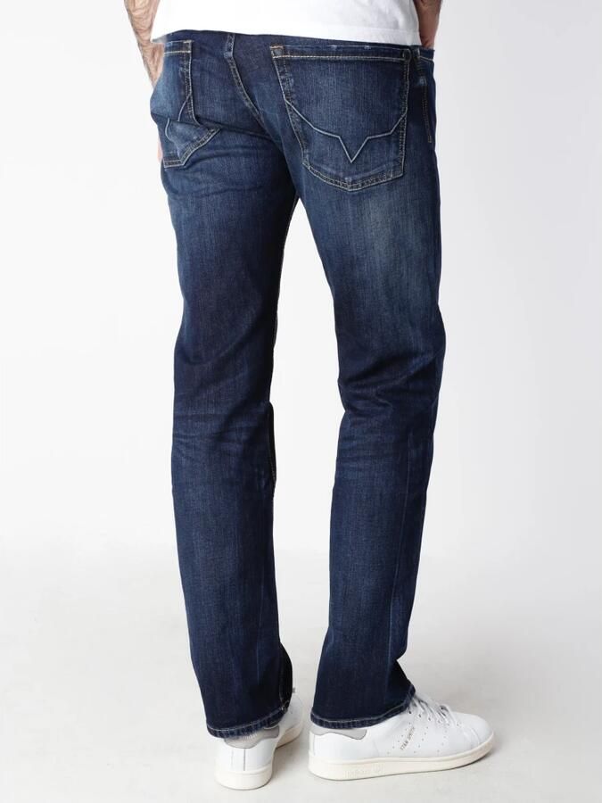 Pepe Jeans Relaxed Straight Fit Donkerblauwe Jeans Blue Heren