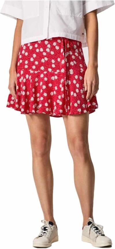 Pepe Jeans Minirok van viscose model 'Katherine' - Foto 2