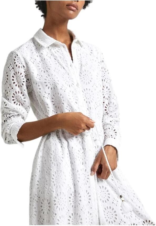 Pepe Jeans Shirt Dresses White Dames