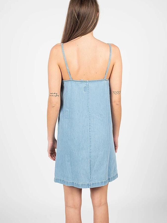 Pepe Jeans Jeansjurk met vierkante hals - Foto 4