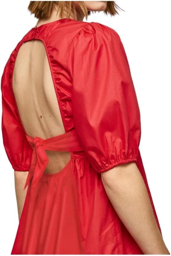 Pepe Jeans Mini-jurk met cut-out aan de achterkant model 'BELLA' - Foto 2