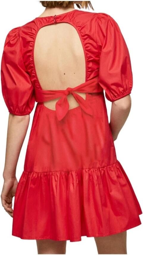 Pepe Jeans Mini-jurk met cut-out aan de achterkant model 'BELLA' - Foto 3