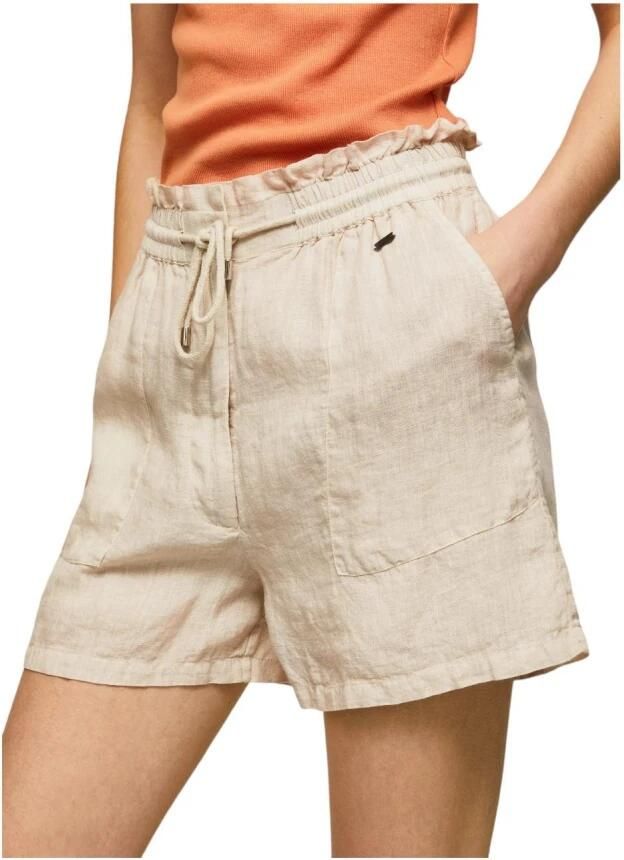 Pepe Jeans Short Shorts Beige Dames