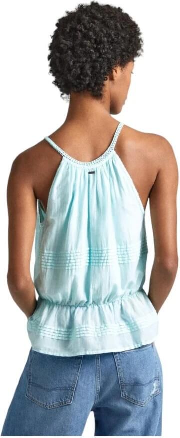 Pepe Jeans Sleeveless Tops Blue Dames - Foto 2