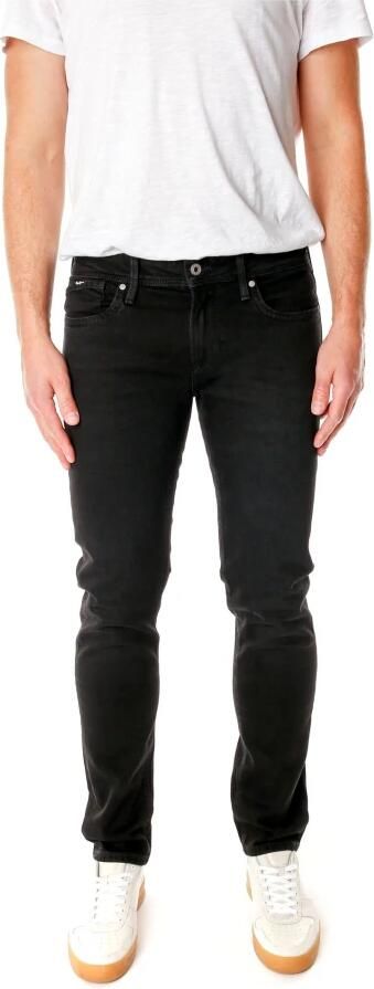 Pepe Jeans Slim Fit Jeans met lage taille Black Heren - Foto 3