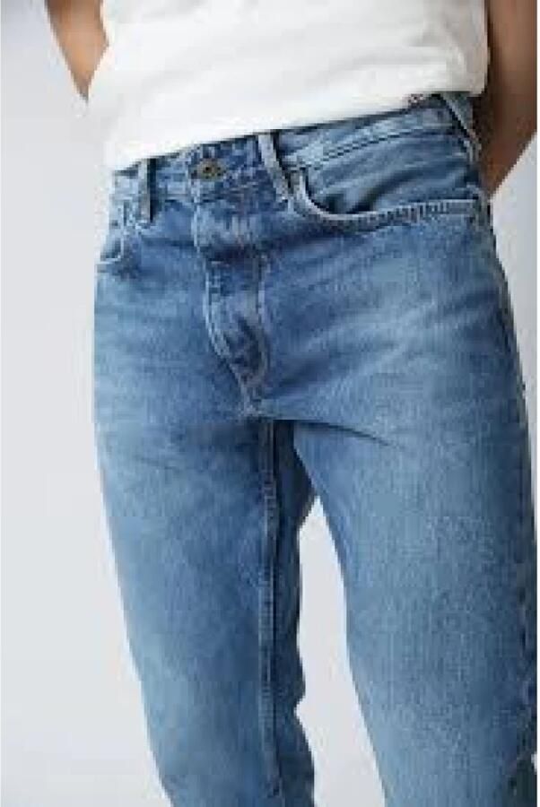 Pepe Jeans Slim Skinny Denim Jeans Blauw Blue Heren - Foto 2