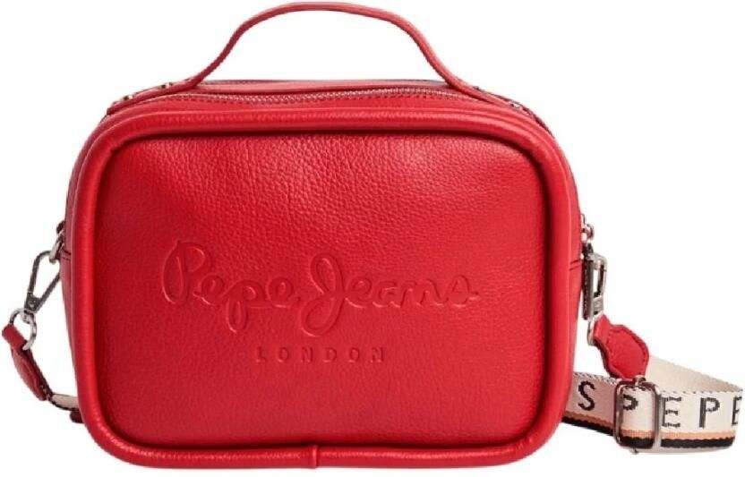 Pepe Jeans Stijlvolle Bassy Main Tas Red Dames - Foto 3
