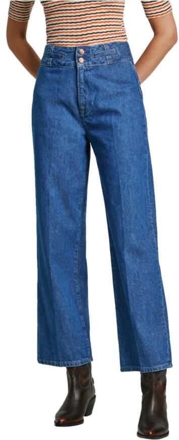 Pepe Jeans Straight Leg Denim Jeans Blue Dames - Foto 3