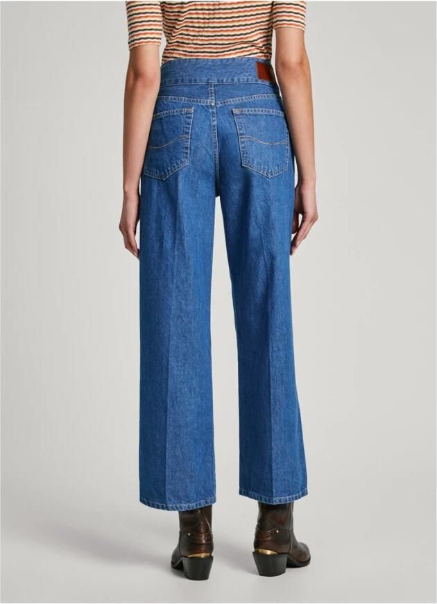 Pepe Jeans Straight Leg Denim Jeans Blue Dames - Foto 2