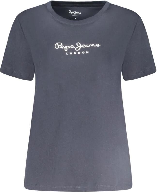 Pepe Jeans T-shirt met levendige print Blue Dames