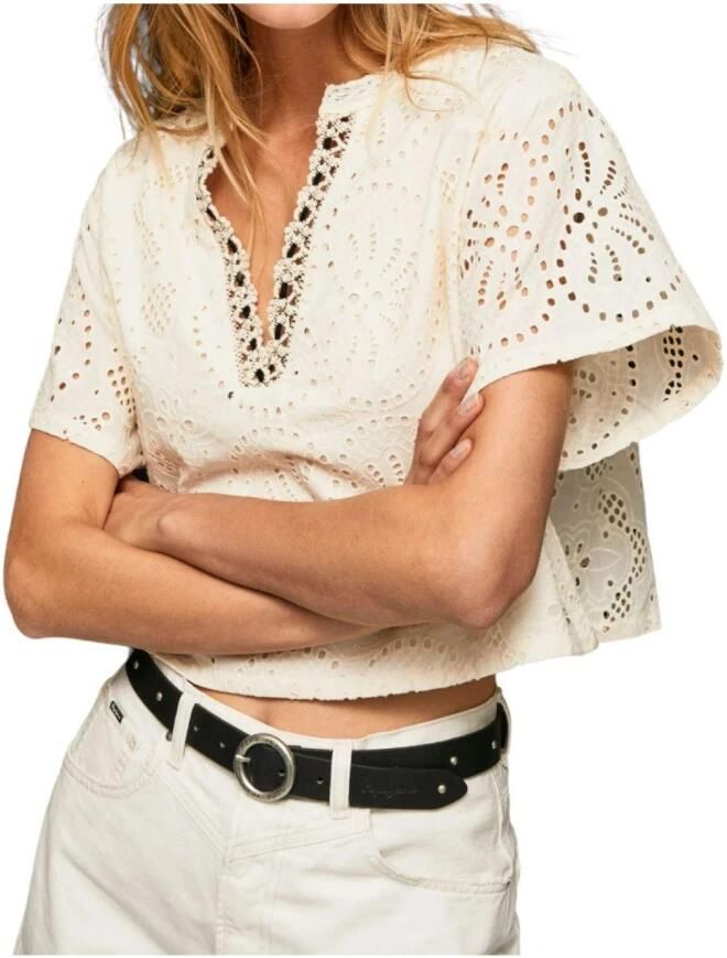 Pepe Jeans T-Shirts Beige Dames