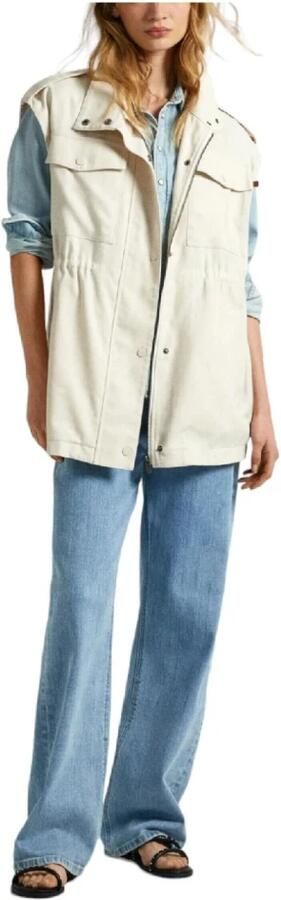 Pepe Jeans Veelzijdige en Elegante Tilda Vest Beige Dames - Foto 2