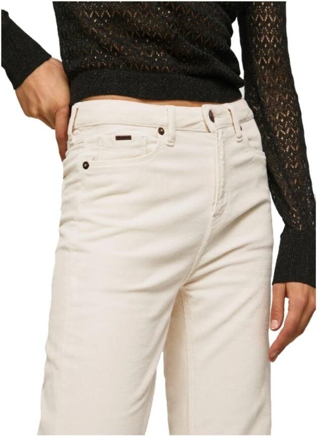 Pepe Jeans Willa Cord Pants Beige Dames - Foto 2