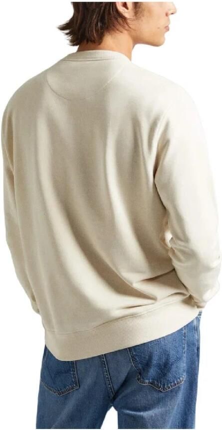 Pepe Jeans Zachte katoenen sweatshirt met opvallend logo Beige Heren - Foto 2