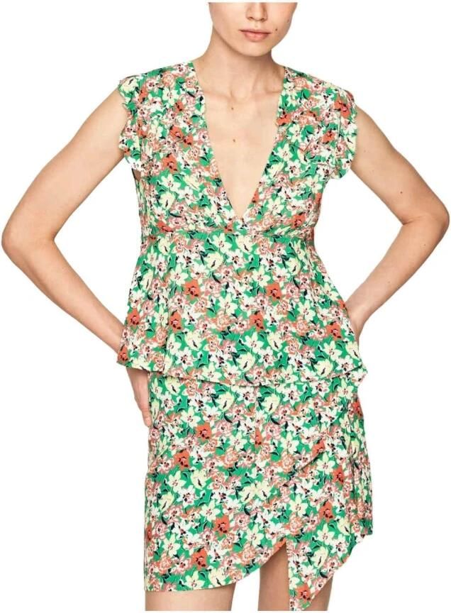 Pepe Jeans Zomerjurken Groen Dames - Foto 3