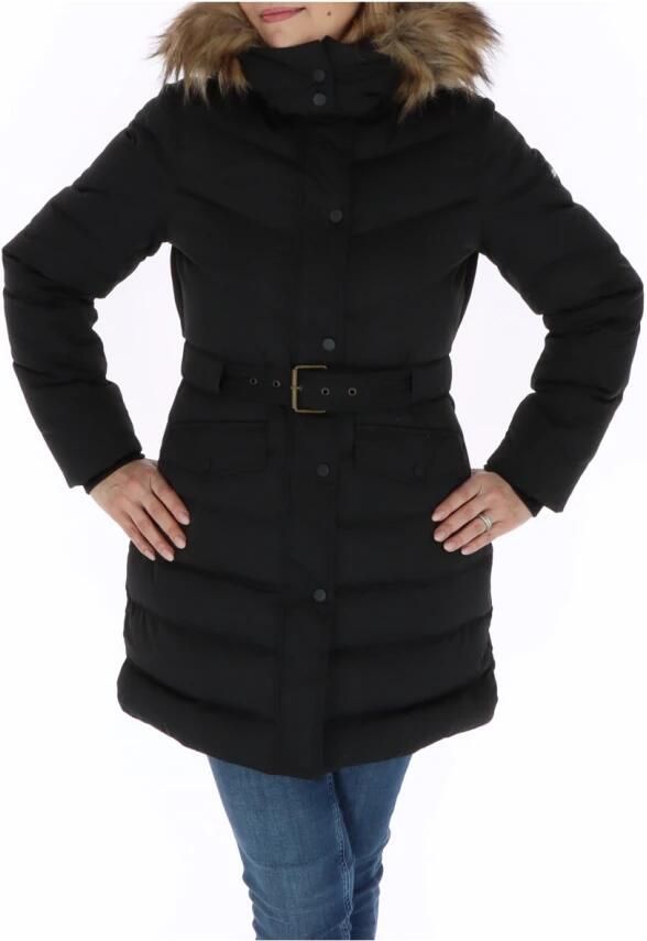Pepe Jeans Zwarte Gewatteerde Jas Vrouwen Herfst Winter Black Dames - Foto 2
