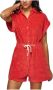 Pepe Jeans Playsuits Rood Dames - Thumbnail 1