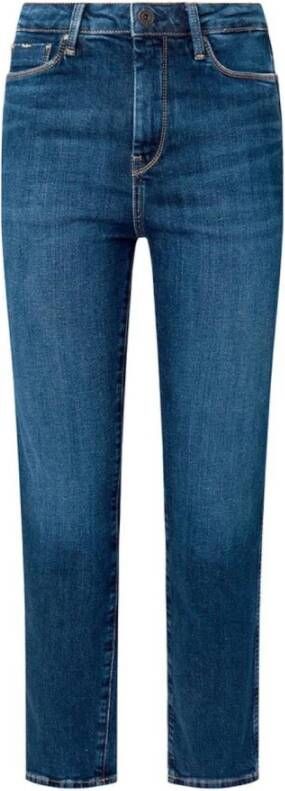 Pepe Jeans Rechte jeans Blauw Dames