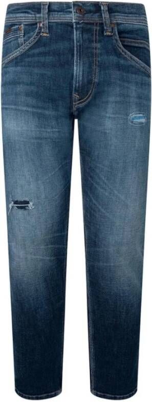 Pepe Jeans Rechte jeans Blauw Heren