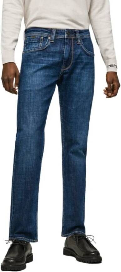 Pepe Jeans Rechte jeans Blauw Heren