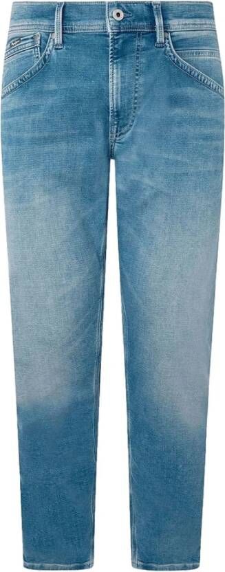 Pepe Jeans Rechte jeans Blauw Heren