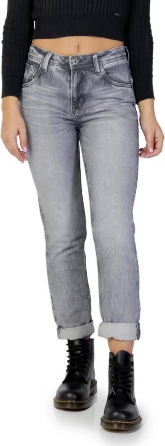 Pepe Jeans Rechte jeans Grijs Dames