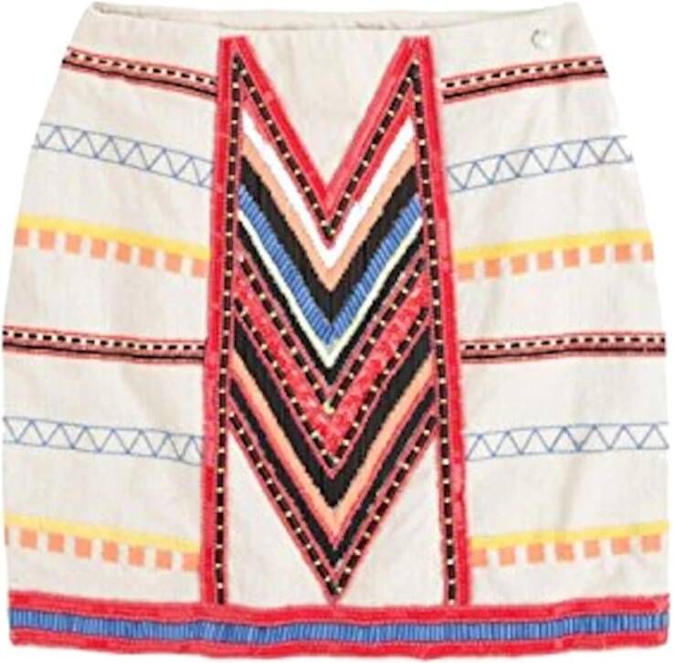 Pepe Jeans Beige Abigail Rok Beige Dames