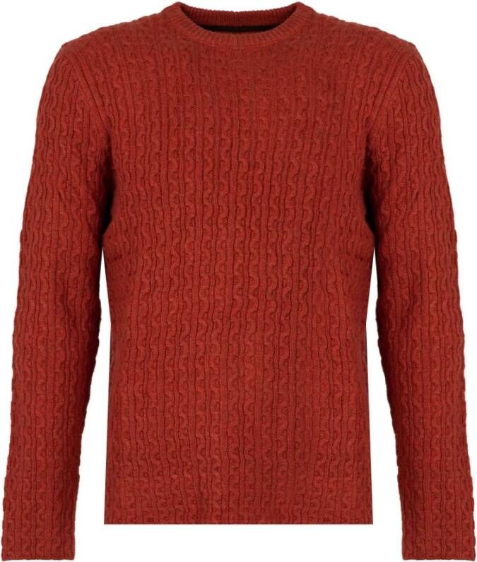 Pepe Jeans Round-neck Knitwear Rood Heren