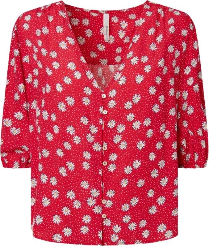 Pepe Jeans shirt Rood Dames