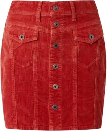 Pepe Jeans Short Skirts Rood Dames
