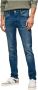 Pepe Jeans Straight Jeans Blauw Heren - Thumbnail 2