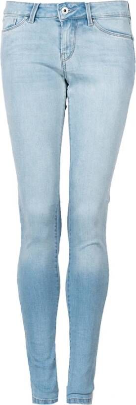 Pepe Jeans Skinny fit jeans SOHO in 5 pocketsstijl met 1 knoop en stretchaandeel