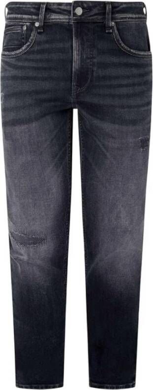 Pepe Jeans Donkere Wassing Straight Jeans Gray Heren