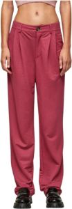 Pepe Jeans Straight Trousers Roze Dames