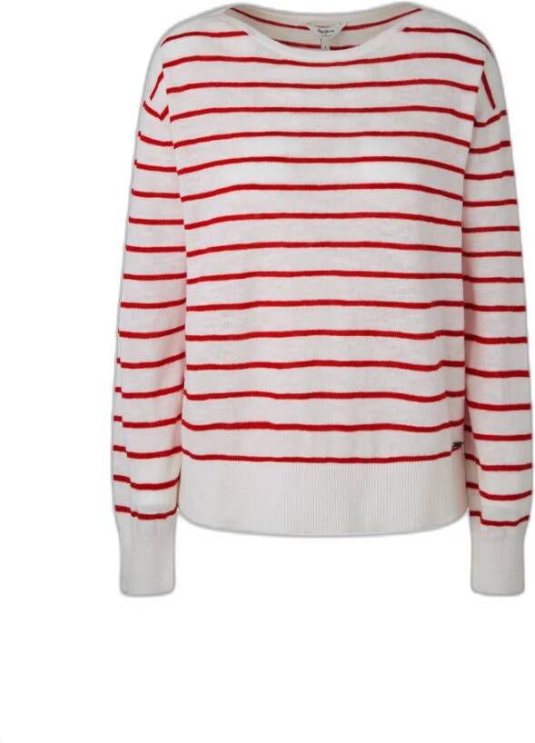 Pepe Jeans Sweater Polly White Dames