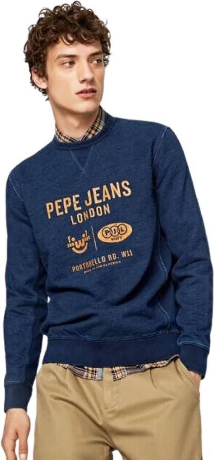 Pepe Jeans Sweatshirt Blauw Heren