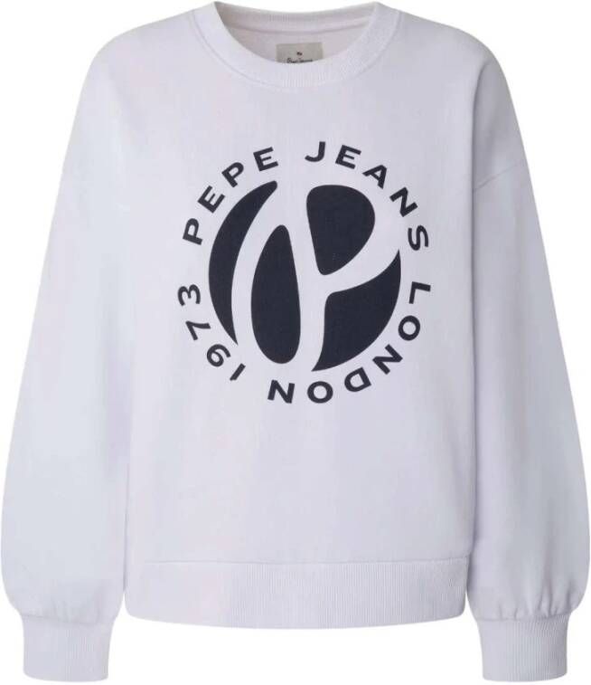 Pepe Jeans Sweatshirt White Dames