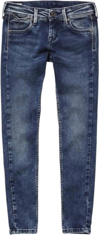 Pepe Jeans Swirl pants Blauw Dames